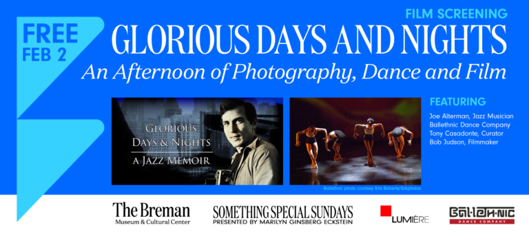 Glorious Days and Nights: An afternoon of Jazz, Dance and Film